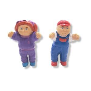 Vintage 1984 Cabbage Patch Kids Mini PVC Figures